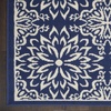 image:imageNourison Home Jubilant Floral IvoryPink 3 x 5 AreaRug EasyCleaning Non Shedding Bed Room Living Room Dining Room Kitchen 3x5NavyIvory