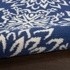 image:imageNourison Home Jubilant Floral IvoryPink 3 x 5 AreaRug EasyCleaning Non Shedding Bed Room Living Room Dining Room Kitchen 3x5NavyIvory