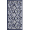 image:imageNourison Home Jubilant Floral IvoryPink 3 x 5 AreaRug EasyCleaning Non Shedding Bed Room Living Room Dining Room Kitchen 3x5NavyIvory