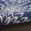 image:imageNourison Home Jubilant Floral IvoryPink 3 x 5 AreaRug EasyCleaning Non Shedding Bed Room Living Room Dining Room Kitchen 3x5NavyIvory