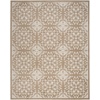 image:imageNourison Home Jubilant Floral IvoryPink 3 x 5 AreaRug EasyCleaning Non Shedding Bed Room Living Room Dining Room Kitchen 3x5Taupe