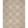 image:imageNourison Home Jubilant Floral IvoryPink 3 x 5 AreaRug EasyCleaning Non Shedding Bed Room Living Room Dining Room Kitchen 3x5Taupe