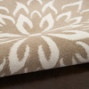 image:imageNourison Home Jubilant Floral IvoryPink 3 x 5 AreaRug EasyCleaning Non Shedding Bed Room Living Room Dining Room Kitchen 3x5Taupe
