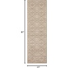 image:imageNourison Home Jubilant Floral IvoryPink 3 x 5 AreaRug EasyCleaning Non Shedding Bed Room Living Room Dining Room Kitchen 3x5Taupe