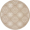 image:imageNourison Home Jubilant Floral IvoryPink 3 x 5 AreaRug EasyCleaning Non Shedding Bed Room Living Room Dining Room Kitchen 3x5Taupe
