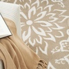 image:imageNourison Home Jubilant Floral IvoryPink 3 x 5 AreaRug EasyCleaning Non Shedding Bed Room Living Room Dining Room Kitchen 3x5Taupe