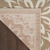 image:imageNourison Home Jubilant Floral IvoryPink 3 x 5 AreaRug EasyCleaning Non Shedding Bed Room Living Room Dining Room Kitchen 3x5Taupe