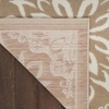 image:imageNourison Home Jubilant Floral IvoryPink 3 x 5 AreaRug EasyCleaning Non Shedding Bed Room Living Room Dining Room Kitchen 3x5Taupe