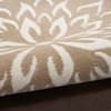 image:imageNourison Home Jubilant Floral IvoryPink 3 x 5 AreaRug EasyCleaning Non Shedding Bed Room Living Room Dining Room Kitchen 3x5Taupe