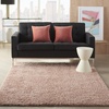 image:imageNourison Home Malibu Shag Silver Grey 3 x 5 Area Rug  Easy Clean Non Shedding Bed Room Living Room Dining Room Kitchen 3 x 5Blush