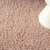 image:imageNourison Home Malibu Shag Silver Grey 3 x 5 Area Rug  Easy Clean Non Shedding Bed Room Living Room Dining Room Kitchen 3 x 5Blush