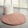 image:imageNourison Home Malibu Shag Silver Grey 3 x 5 Area Rug  Easy Clean Non Shedding Bed Room Living Room Dining Room Kitchen 3 x 5Blush