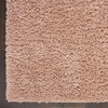 image:imageNourison Home Malibu Shag Silver Grey 3 x 5 Area Rug  Easy Clean Non Shedding Bed Room Living Room Dining Room Kitchen 3 x 5Blush