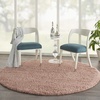image:imageNourison Home Malibu Shag Silver Grey 3 x 5 Area Rug  Easy Clean Non Shedding Bed Room Living Room Dining Room Kitchen 3 x 5Blush