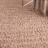 image:imageNourison Home Malibu Shag Silver Grey 3 x 5 Area Rug  Easy Clean Non Shedding Bed Room Living Room Dining Room Kitchen 3 x 5Blush
