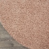 image:imageNourison Home Malibu Shag Silver Grey 3 x 5 Area Rug  Easy Clean Non Shedding Bed Room Living Room Dining Room Kitchen 3 x 5Blush