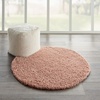 image:imageNourison Home Malibu Shag Silver Grey 3 x 5 Area Rug  Easy Clean Non Shedding Bed Room Living Room Dining Room Kitchen 3 x 5Blush