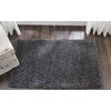 image:imageNourison Home Malibu Shag Silver Grey 3 x 5 Area Rug  Easy Clean Non Shedding Bed Room Living Room Dining Room Kitchen 3 x 5Dark Grey