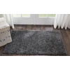 image:imageNourison Home Malibu Shag Silver Grey 3 x 5 Area Rug  Easy Clean Non Shedding Bed Room Living Room Dining Room Kitchen 3 x 5Dark Grey