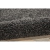 image:imageNourison Home Malibu Shag Silver Grey 3 x 5 Area Rug  Easy Clean Non Shedding Bed Room Living Room Dining Room Kitchen 3 x 5Dark Grey