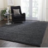 image:imageNourison Home Malibu Shag Silver Grey 3 x 5 Area Rug  Easy Clean Non Shedding Bed Room Living Room Dining Room Kitchen 3 x 5Dark Grey