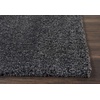 image:imageNourison Home Malibu Shag Silver Grey 3 x 5 Area Rug  Easy Clean Non Shedding Bed Room Living Room Dining Room Kitchen 3 x 5Dark Grey
