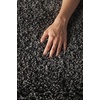 image:imageNourison Home Malibu Shag Silver Grey 3 x 5 Area Rug  Easy Clean Non Shedding Bed Room Living Room Dining Room Kitchen 3 x 5Dark Grey