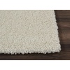image:imageNourison Home Malibu Shag Silver Grey 3 x 5 Area Rug  Easy Clean Non Shedding Bed Room Living Room Dining Room Kitchen 3 x 5Ivory