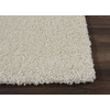 image:imageNourison Home Malibu Shag Silver Grey 3 x 5 Area Rug  Easy Clean Non Shedding Bed Room Living Room Dining Room Kitchen 3 x 5Ivory