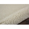 image:imageNourison Home Malibu Shag Silver Grey 3 x 5 Area Rug  Easy Clean Non Shedding Bed Room Living Room Dining Room Kitchen 3 x 5Ivory
