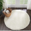 image:imageNourison Home Malibu Shag Silver Grey 3 x 5 Area Rug  Easy Clean Non Shedding Bed Room Living Room Dining Room Kitchen 3 x 5Ivory