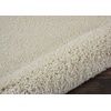 image:imageNourison Home Malibu Shag Silver Grey 3 x 5 Area Rug  Easy Clean Non Shedding Bed Room Living Room Dining Room Kitchen 3 x 5Ivory