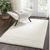 image:imageNourison Home Malibu Shag Silver Grey 3 x 5 Area Rug  Easy Clean Non Shedding Bed Room Living Room Dining Room Kitchen 3 x 5Ivory