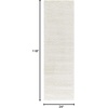 image:imageNourison Home Malibu Shag Silver Grey 3 x 5 Area Rug  Easy Clean Non Shedding Bed Room Living Room Dining Room Kitchen 3 x 5Ivory