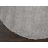 image:imageNourison Home Malibu Shag Silver Grey 3 x 5 Area Rug  Easy Clean Non Shedding Bed Room Living Room Dining Room Kitchen 3 x 5Silver Grey