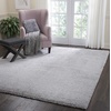 image:imageNourison Home Malibu Shag Silver Grey 3 x 5 Area Rug  Easy Clean Non Shedding Bed Room Living Room Dining Room Kitchen 3 x 5Silver Grey
