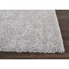 image:imageNourison Home Malibu Shag Silver Grey 3 x 5 Area Rug  Easy Clean Non Shedding Bed Room Living Room Dining Room Kitchen 3 x 5Silver Grey