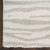 image:imageNourison Home Modern Shag Ivory Beige 53 x 7 Area Rug  Easy Clean Non Shedding Bed Room Living Room Dining Room Kitchen 5 x 7Ivory Grey