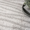 image:imageNourison Home Modern Shag Ivory Beige 53 x 7 Area Rug  Easy Clean Non Shedding Bed Room Living Room Dining Room Kitchen 5 x 7Ivory Grey