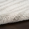 image:imageNourison Home Modern Shag Ivory Beige 53 x 7 Area Rug  Easy Clean Non Shedding Bed Room Living Room Dining Room Kitchen 5 x 7Ivory Grey