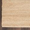 image:imageNourison Home Natural Jute Ivory 5 x 7 Area Rug  Easy Clean Non Shedding Bed Room Living Room Dining Room Kitchen 5 x 7Bleached