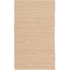 image:imageNourison Home Natural Jute Ivory 5 x 7 Area Rug  Easy Clean Non Shedding Bed Room Living Room Dining Room Kitchen 5 x 7Bleached