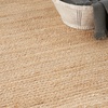 image:imageNourison Home Natural Jute Ivory 5 x 7 Area Rug  Easy Clean Non Shedding Bed Room Living Room Dining Room Kitchen 5 x 7Bleached