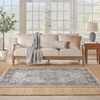 image:imageNourison Home Natural Jute Ivory 5 x 7 Area Rug  Easy Clean Non Shedding Bed Room Living Room Dining Room Kitchen 5 x 7Bleached