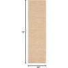image:imageNourison Home Natural Jute Ivory 5 x 7 Area Rug  Easy Clean Non Shedding Bed Room Living Room Dining Room Kitchen 5 x 7Bleached
