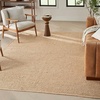image:imageNourison Home Natural Jute Ivory 5 x 7 Area Rug  Easy Clean Non Shedding Bed Room Living Room Dining Room Kitchen 5 x 7Bleached