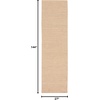 image:imageNourison Home Natural Jute Ivory 5 x 7 Area Rug  Easy Clean Non Shedding Bed Room Living Room Dining Room Kitchen 5 x 7Bleached