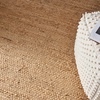 image:imageNourison Home Natural Jute Ivory 5 x 7 Area Rug  Easy Clean Non Shedding Bed Room Living Room Dining Room Kitchen 5 x 7Bleached