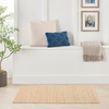 image:imageNourison Home Natural Jute Ivory 5 x 7 Area Rug  Easy Clean Non Shedding Bed Room Living Room Dining Room Kitchen 5 x 7Bleached