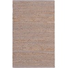 image:imageNourison Home Natural Jute Ivory 5 x 7 Area Rug  Easy Clean Non Shedding Bed Room Living Room Dining Room Kitchen 5 x 7Grey